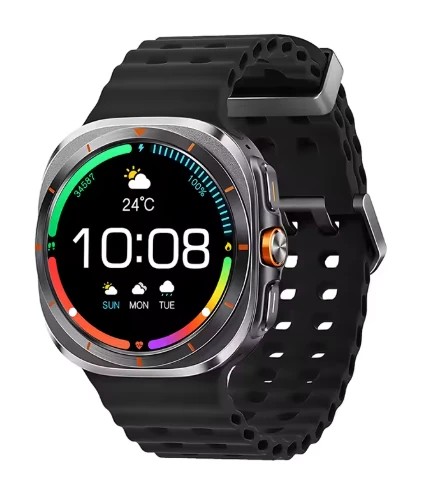 Watch HK28 Ultra -Amoled Ekran 2 kordon -47mm