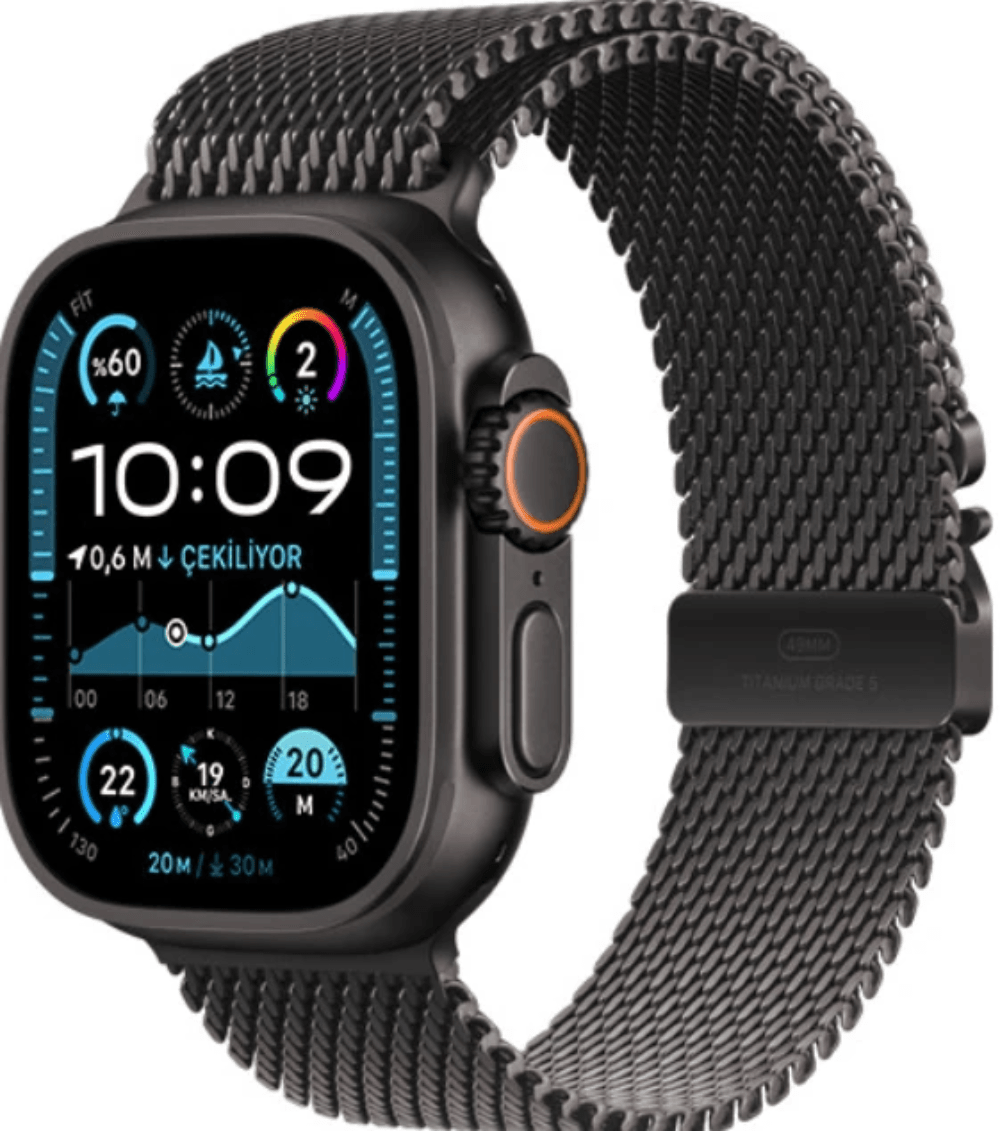 Watch HK10 ULTRA 3 - Amoled Ekran - Chatgpt- Çift çekirdek işlemci - 3Kordon (49mm)