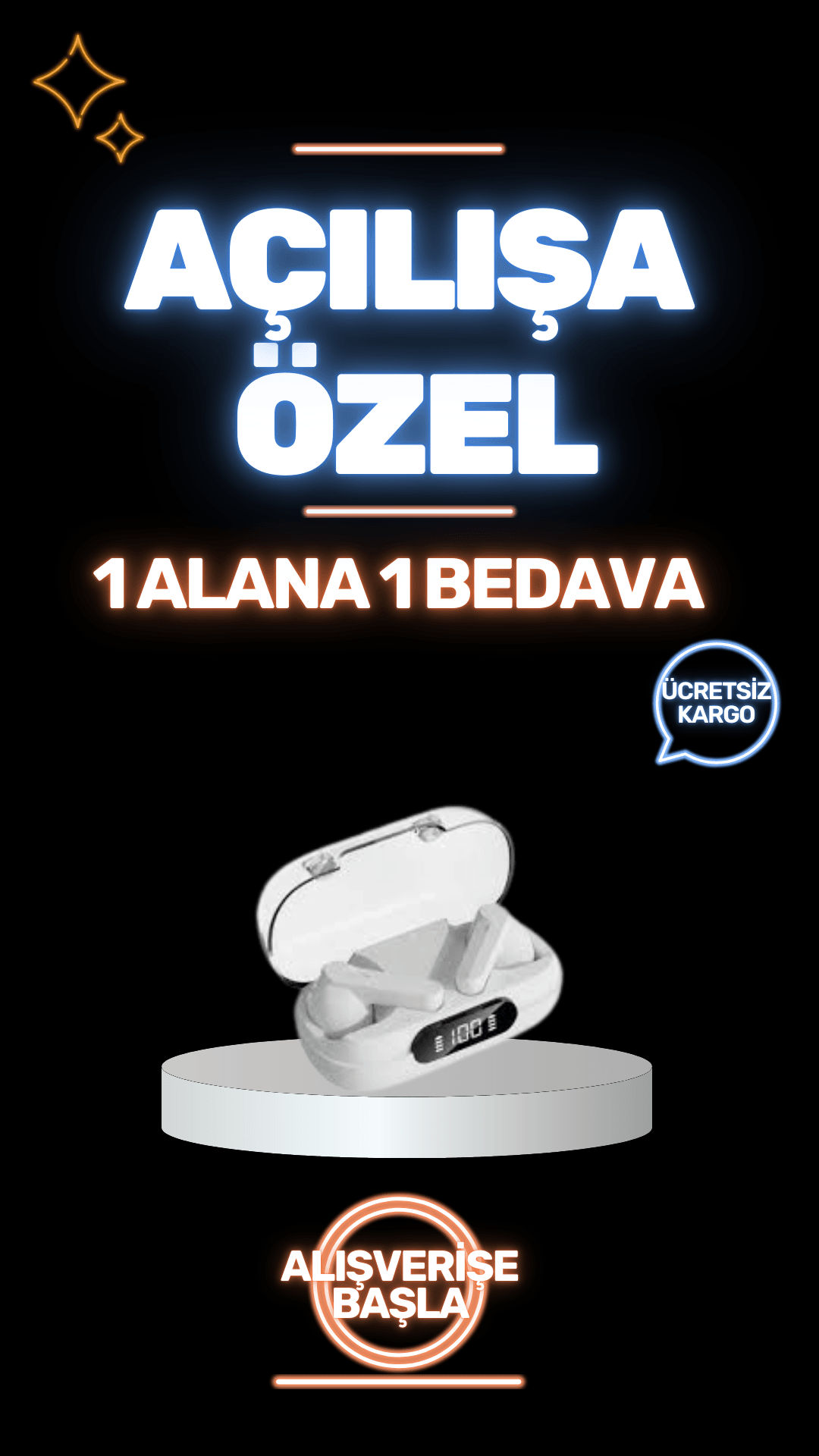 1 ALANA 1 BEDAVA ÖZEL FİYAT Apro12 Bluetooth kulaklık TWS kablosuz kulaklık