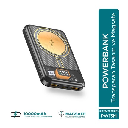 PHİXİ ULTİMATE PW13M 10000MAH 22.5W MAGSAFE POWERBANK