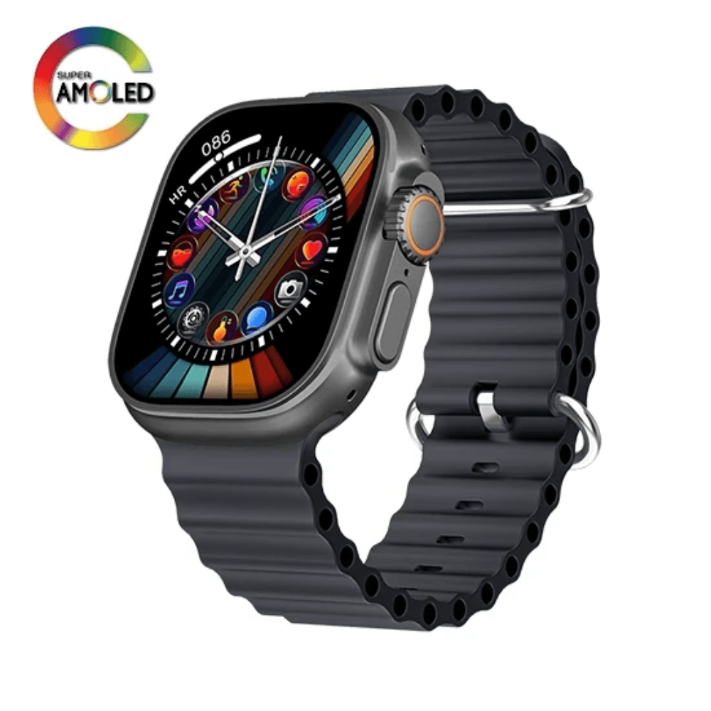 Watch HK10 ULTRA 3 - Amoled Ekran - Chatgpt- Çift çekirdek işlemci - 3Kordon (49mm)