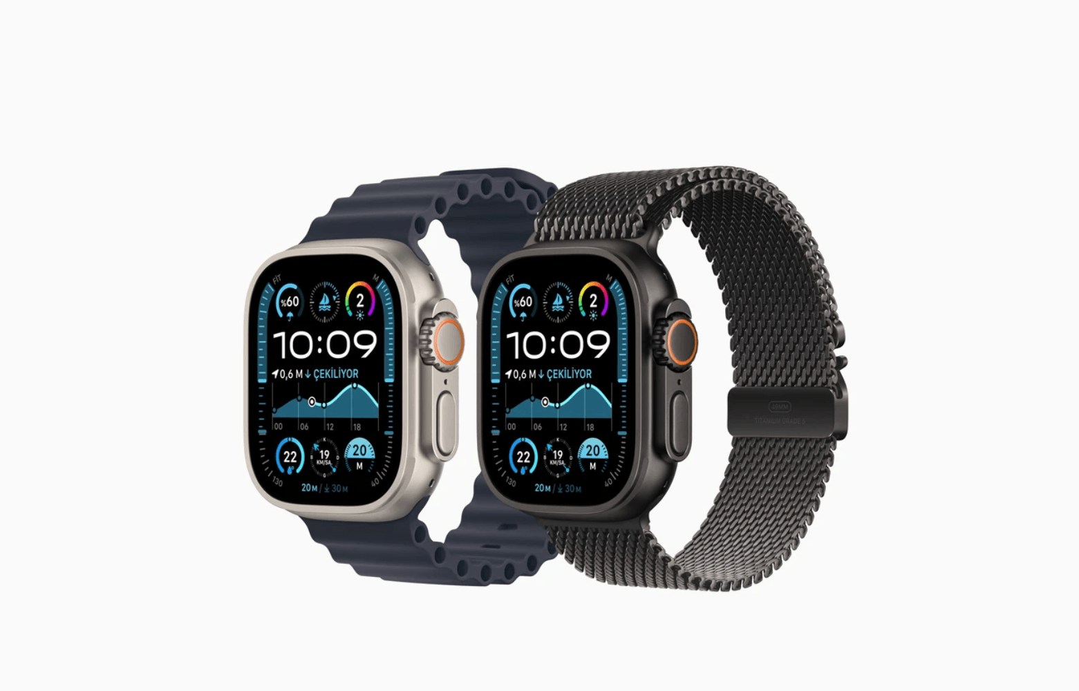 Watch HK10 ULTRA 3 - Amoled Ekran - Chatgpt- Çift çekirdek işlemci - 3Kordon (49mm)