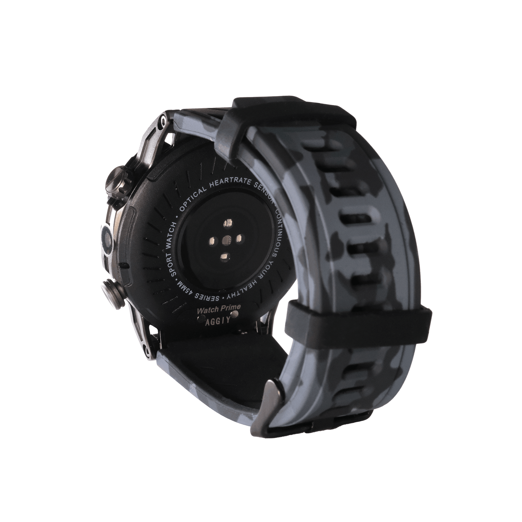 Aggiy Watch Prime - 2 kordon - 7 gün kullanım süresi uzun süreli batarya