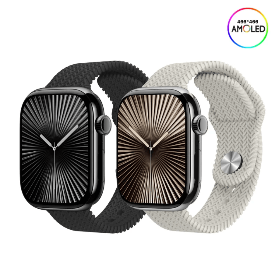 Watch 10 HK10 Pro Max Amoled Ekran - Chatgpt- Çift çekirdek işlemci - 3Kordon (46mm)