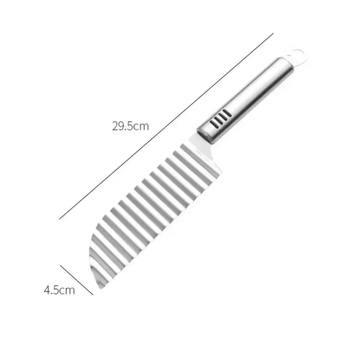 Paslanmaz Çelik Şekilli Patates Bıçağı