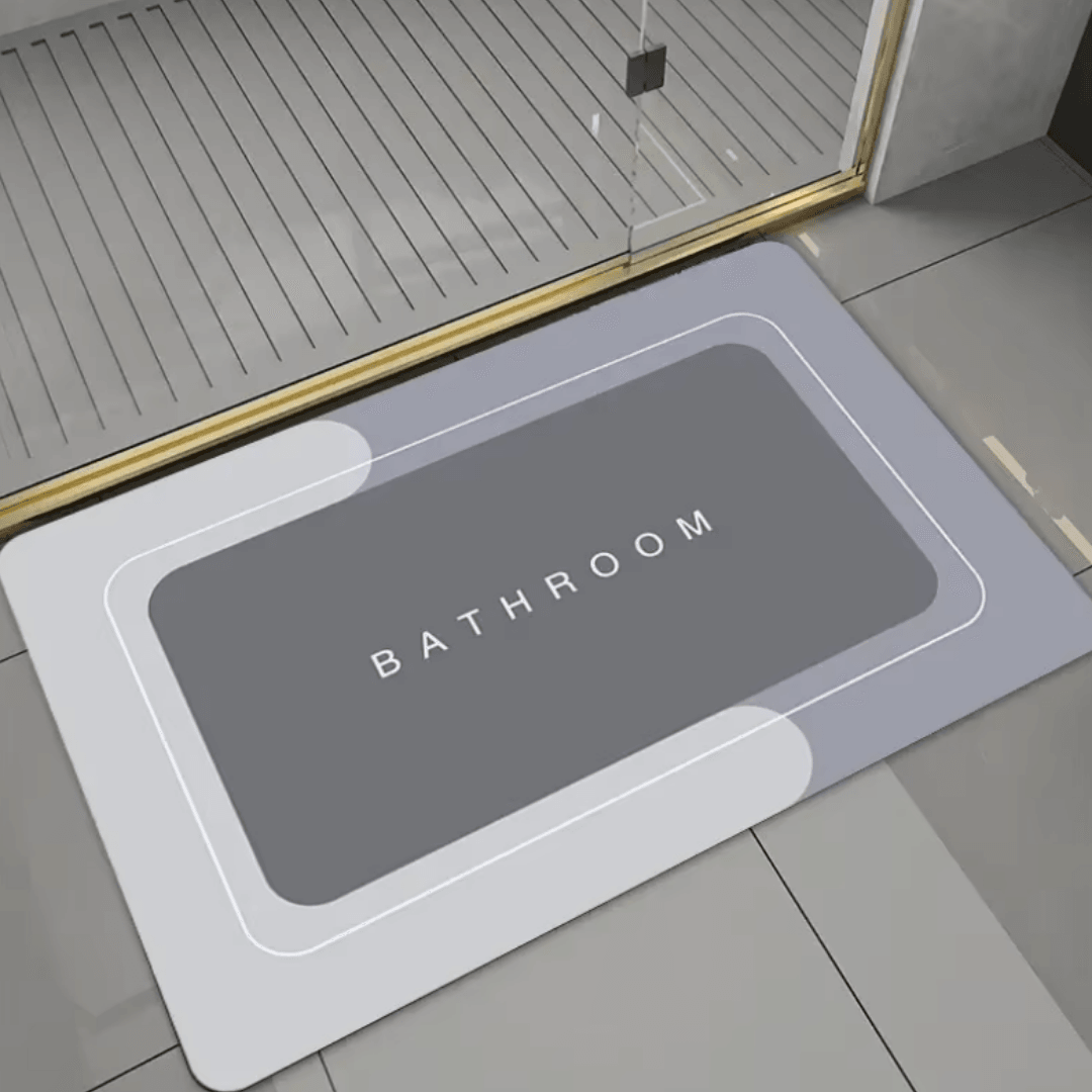 Banyo Paspası Kaymaz Tabanlı Su Emici Yapı 40x60cm Kare 1 Adet