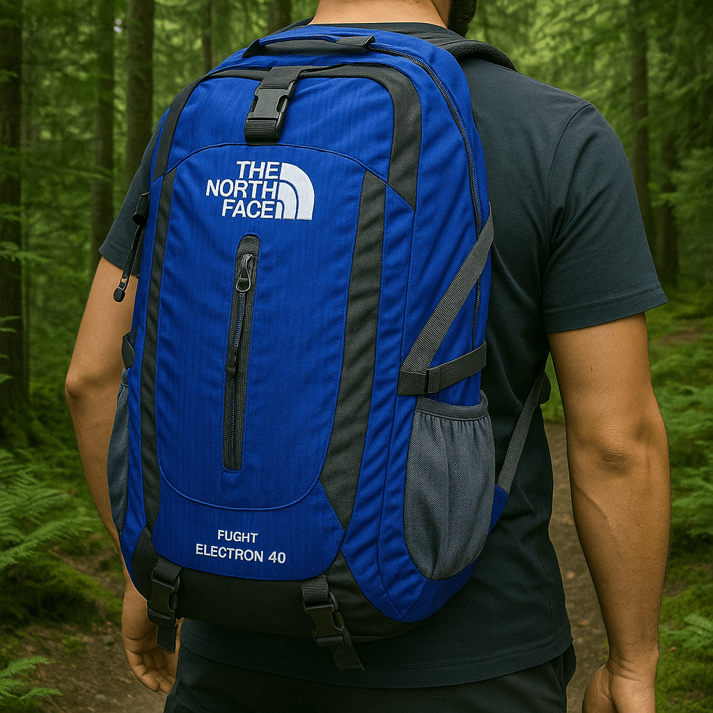 The North Face 50L Dayanıklı ve Geniş Hacimli Sırt Çantası - Mavi