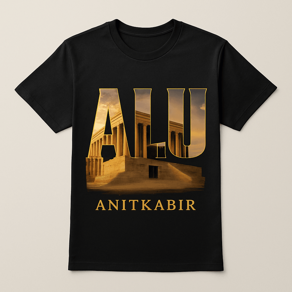 Ankara Temalı Alu Serisi Baskılı Tişört