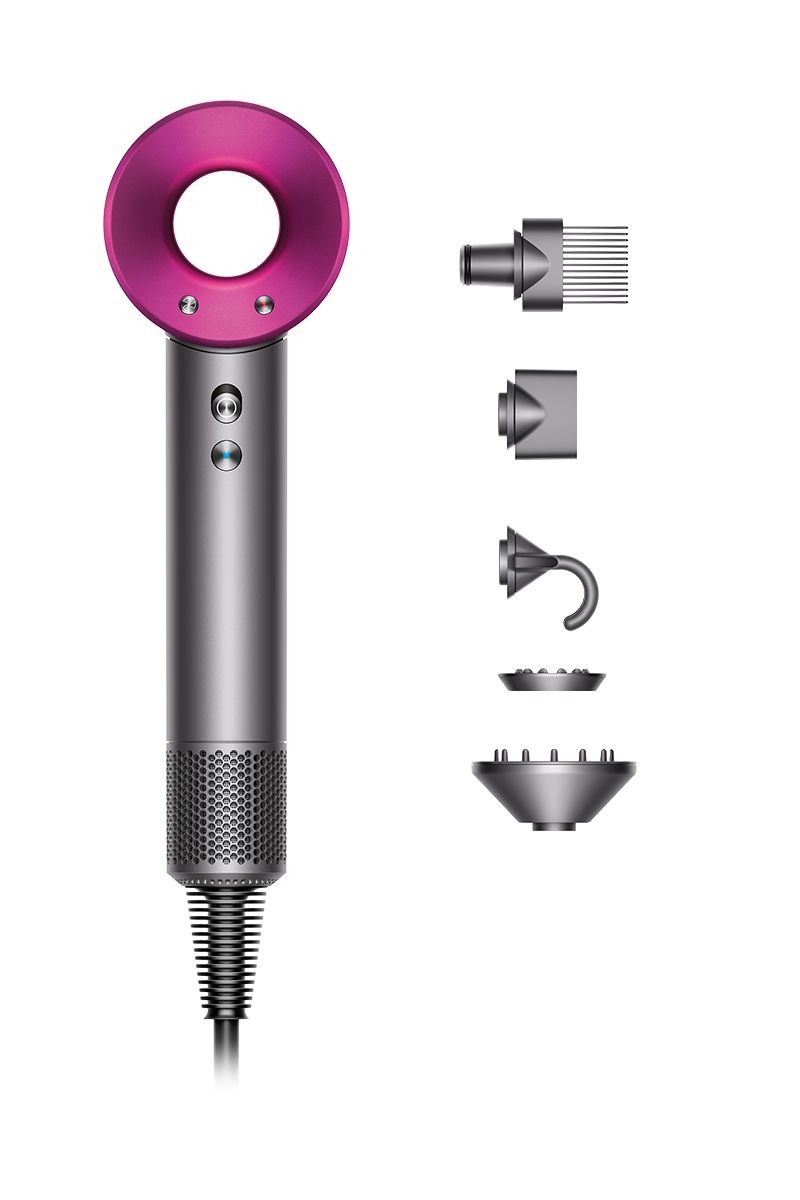 Dyson Supersonic Saç Kurutma Makinesi - Fuşya Metalik Gri