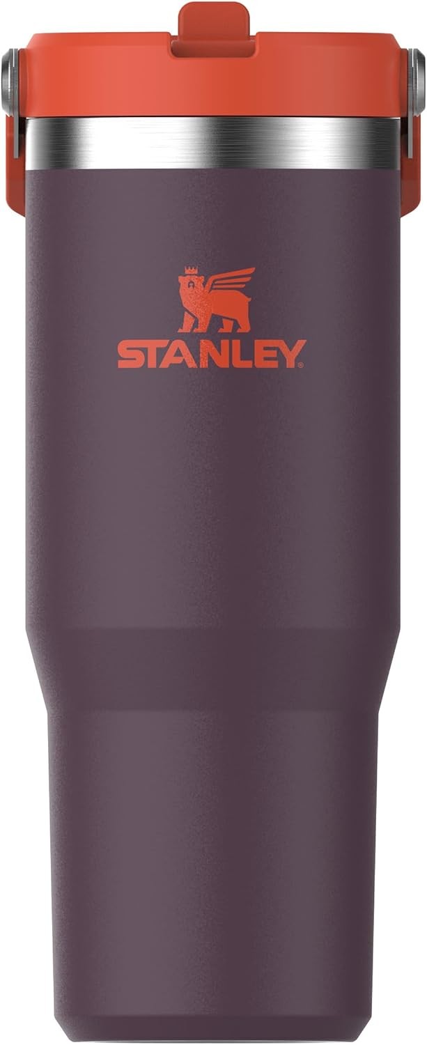 Stanley IceFlow™ Flip Straw Tumbler Pipetli Termos 0.87L - Mor