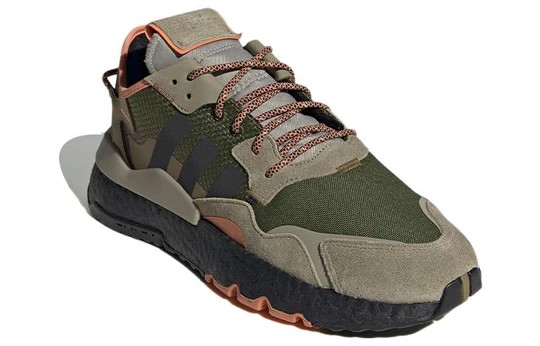 Adidas Nite Jogger Erkek Ayakkabı - Brown Dark Green