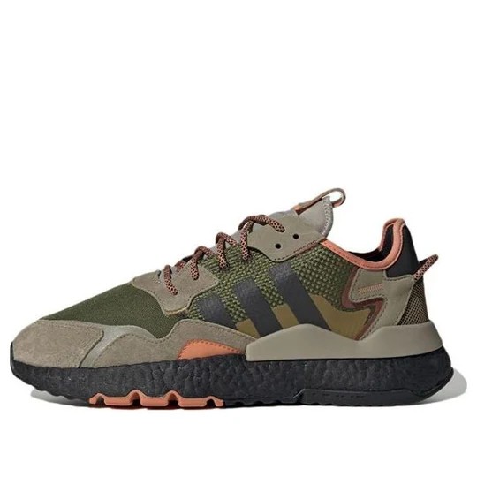 Adidas Nite Jogger Erkek Ayakkabı - Brown Dark Green