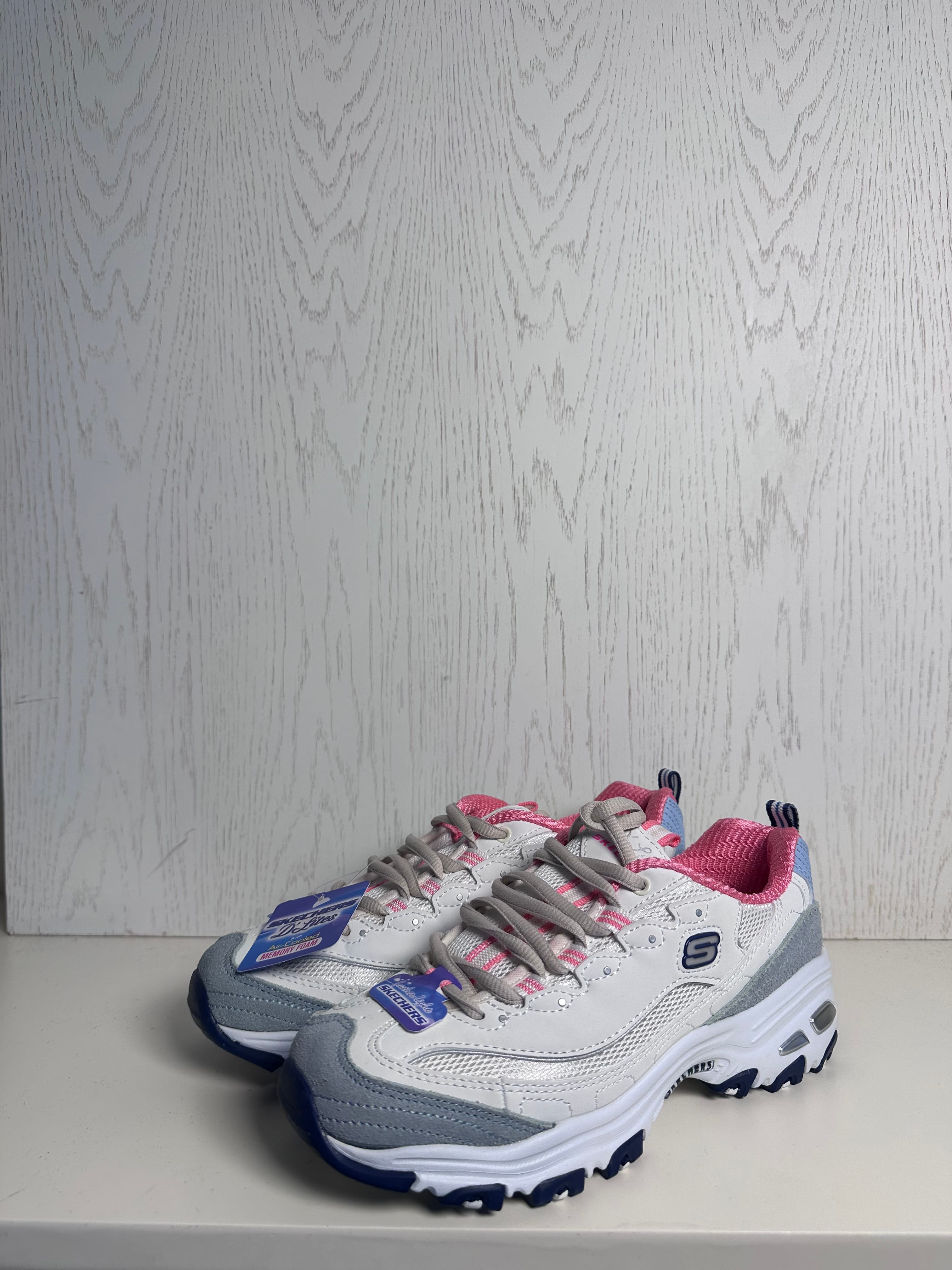 Skechers D'lites Kadın Ayakkabı - Bej&Pembe