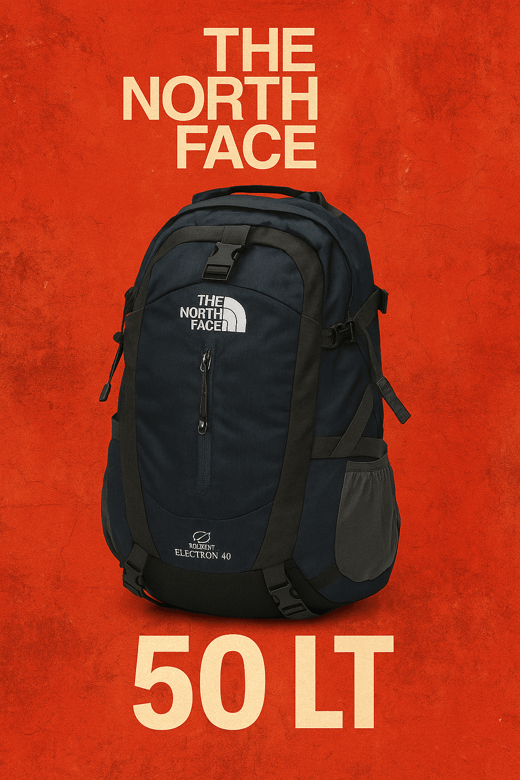 The North Face 50L Dayanıklı ve Geniş Hacimli Sırt Çantası