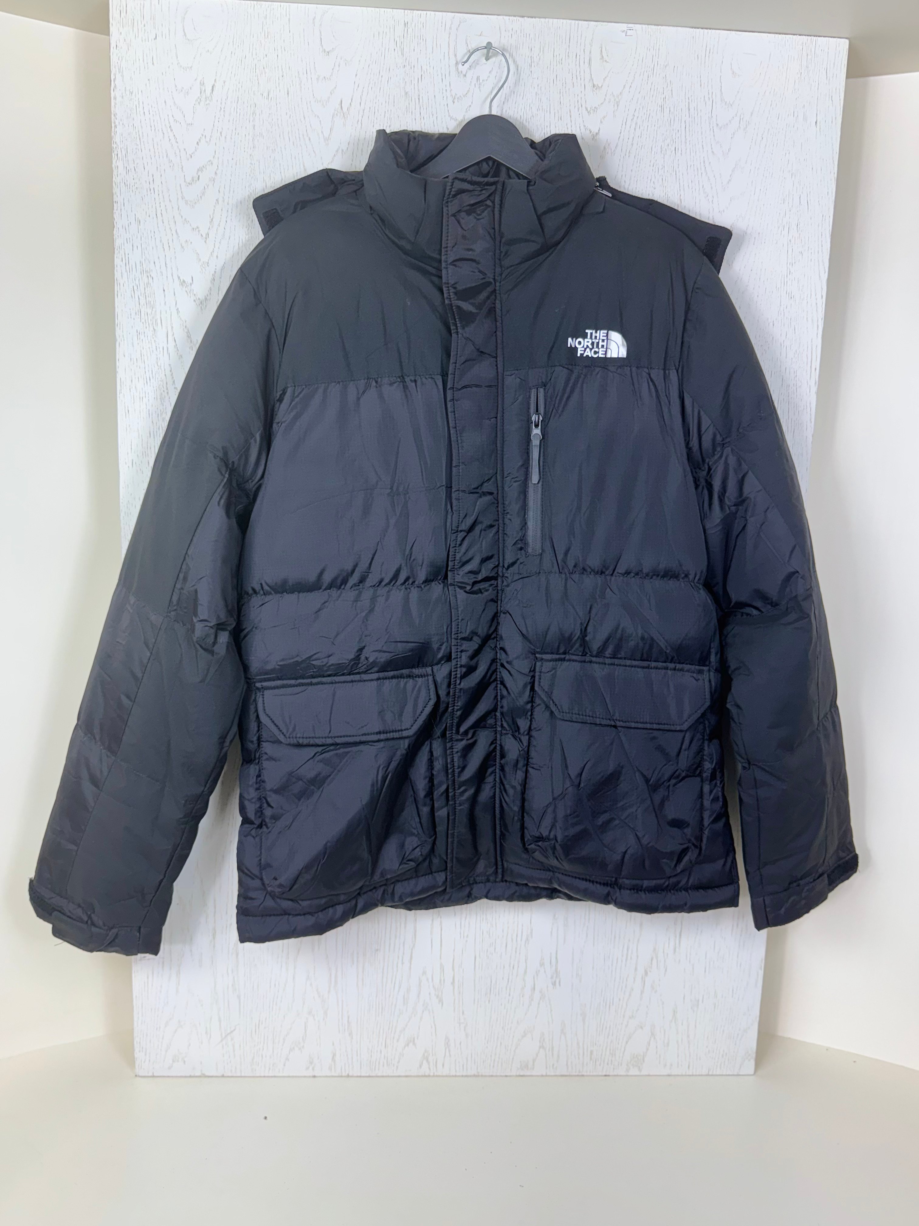 The North Face Normal Kalıp Termal Erkek Mont - Siyah&Gri