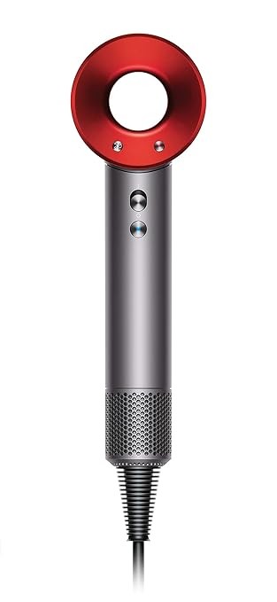 Dyson Supersonic Saç Kurutma Makinesi - Kırmızı Metalik Gri