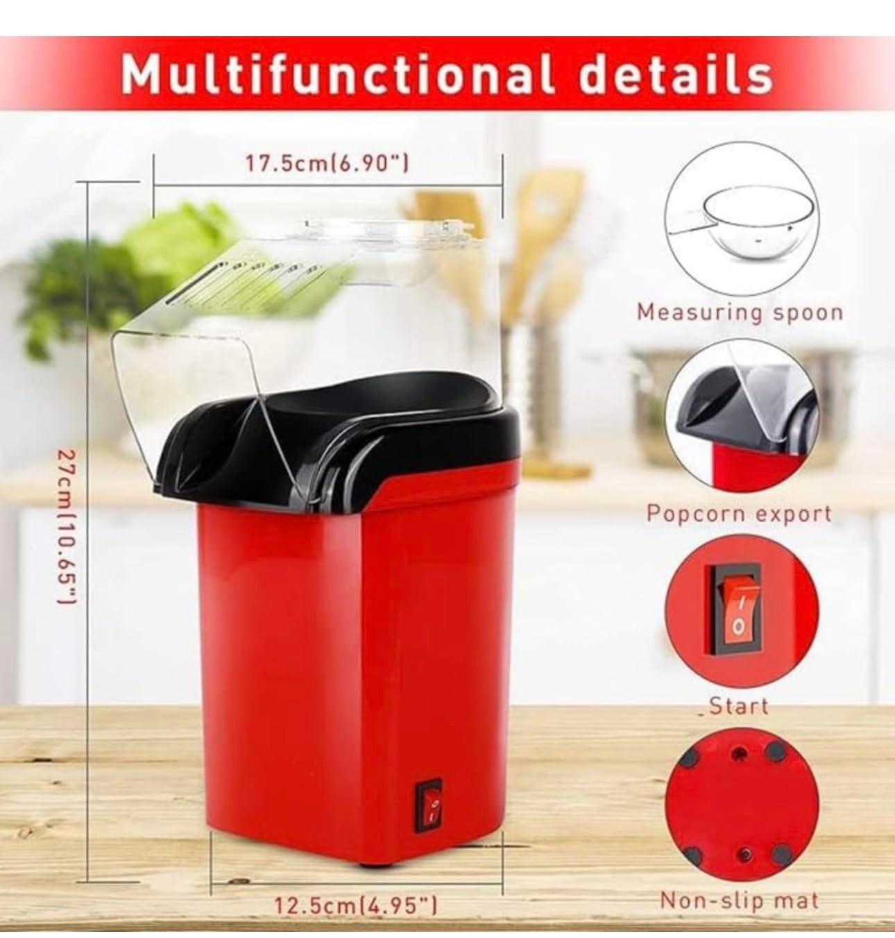 Minijoy Mısır Patlatma Makinesi