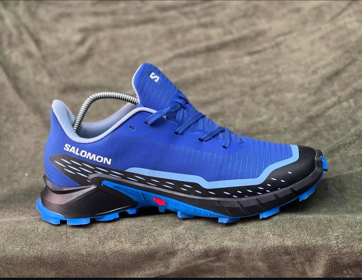 Salomon Alphacross 5 Erkek Koşu Ayakkabısı - Mavi