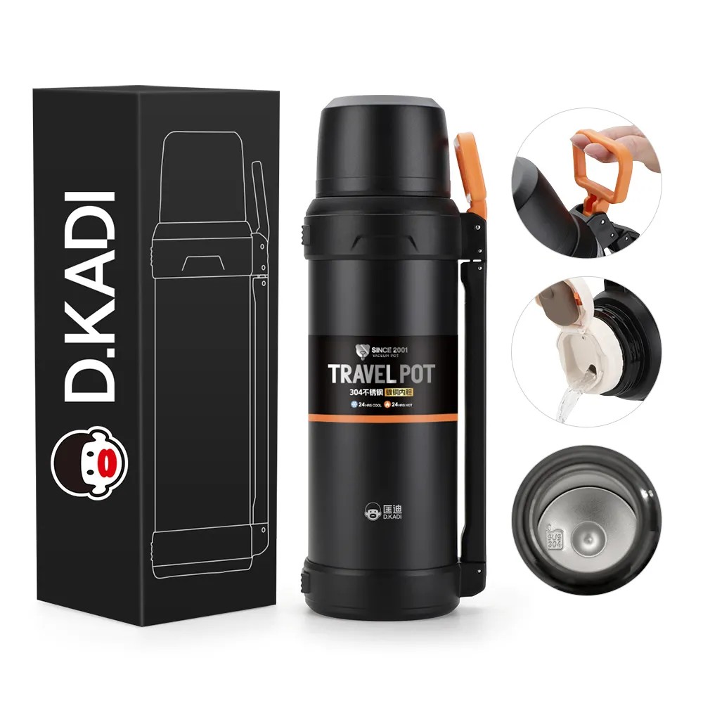 TRAVEL POT TERMOS 2.5 LT - Siyah