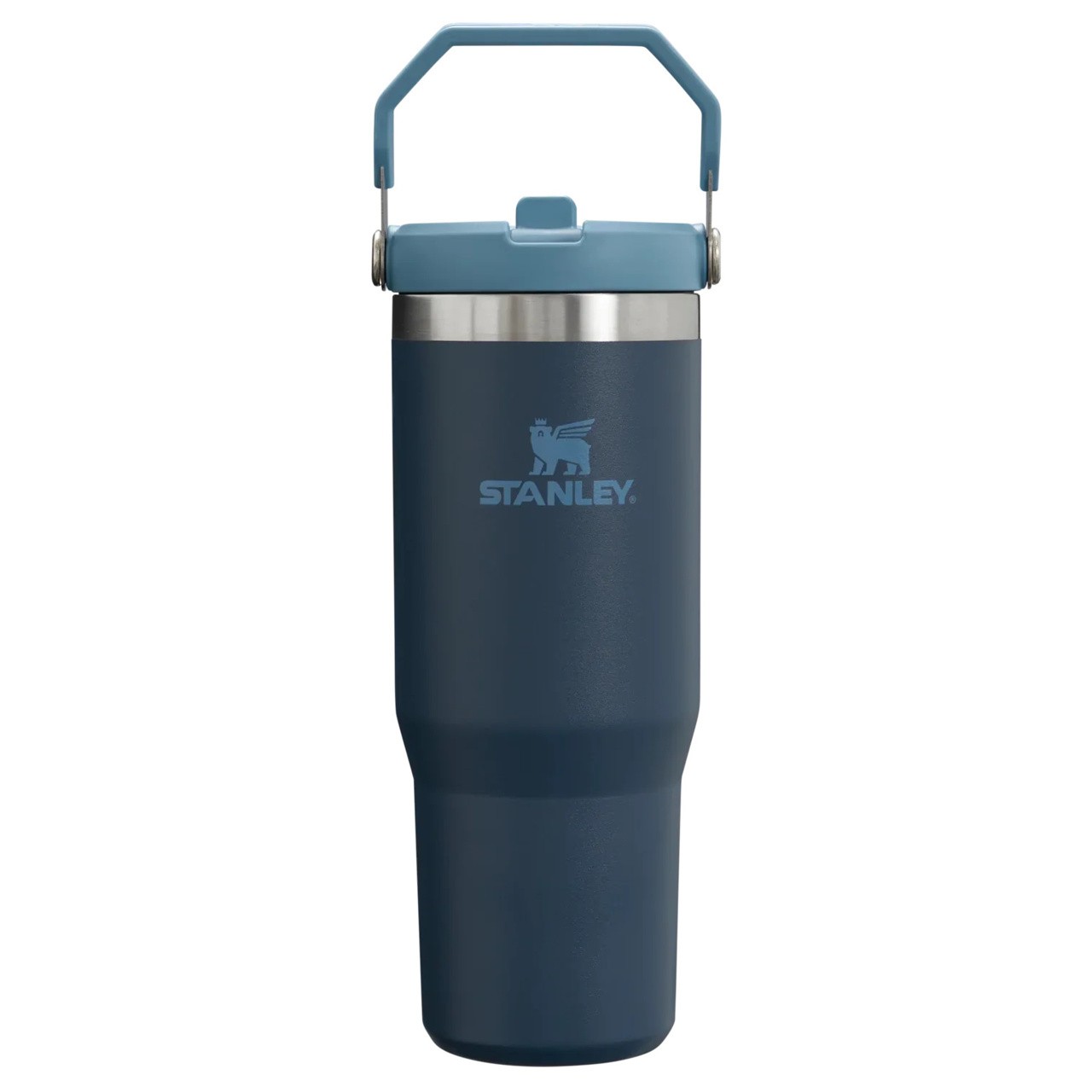 Stanley IceFlow™ Flip Straw Tumbler Pipetli Termos 0.87L - Lacivert