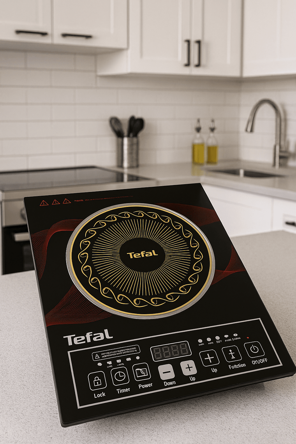 Tefal Energy 3500W Tüm Tencerelere Uygun Dijital Lazer Elektrikli Ocak