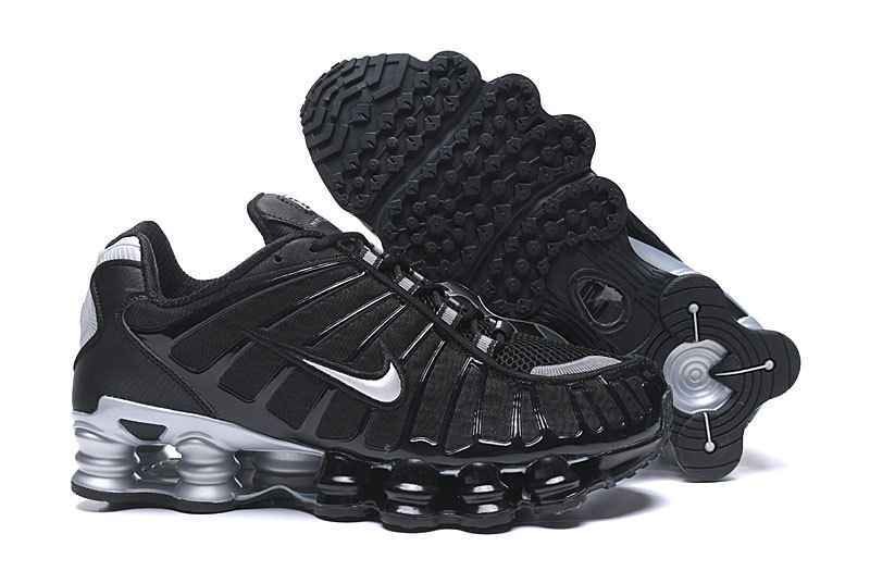 Nike Shox Erkek Ayakkabı - Siyah-Gri