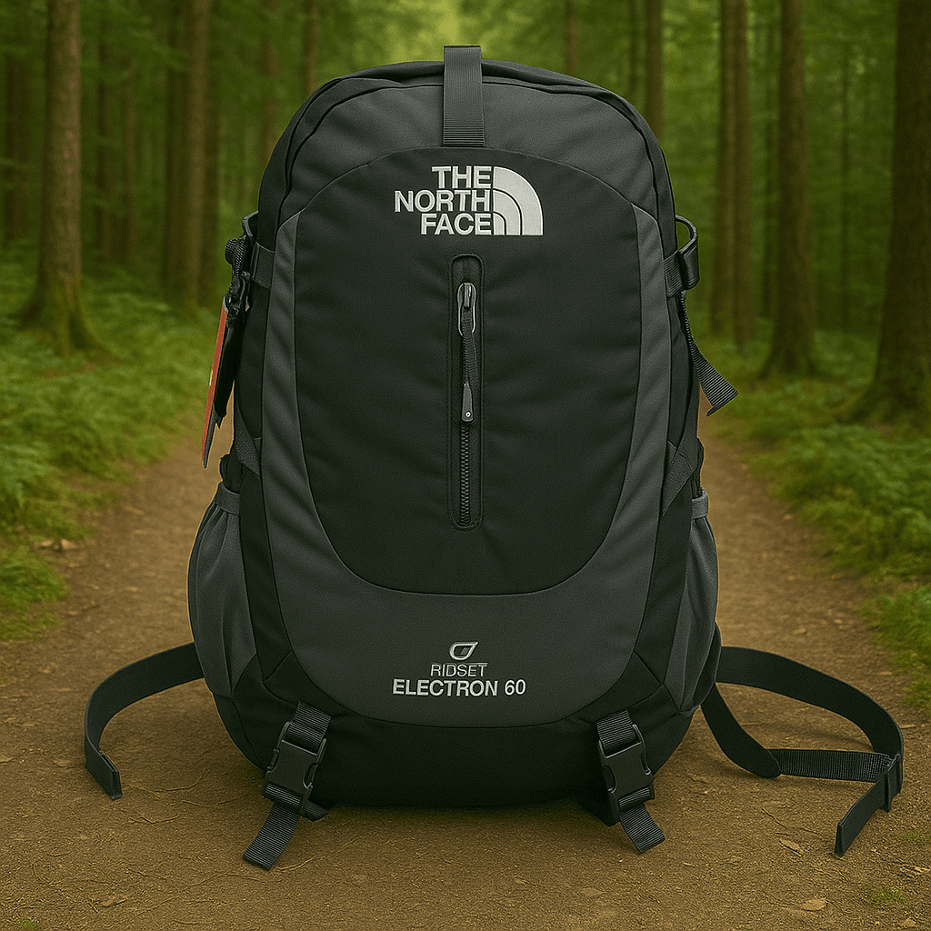 The North Face 50L Dayanıklı ve Geniş Hacimli Sırt Çantası - Siyah