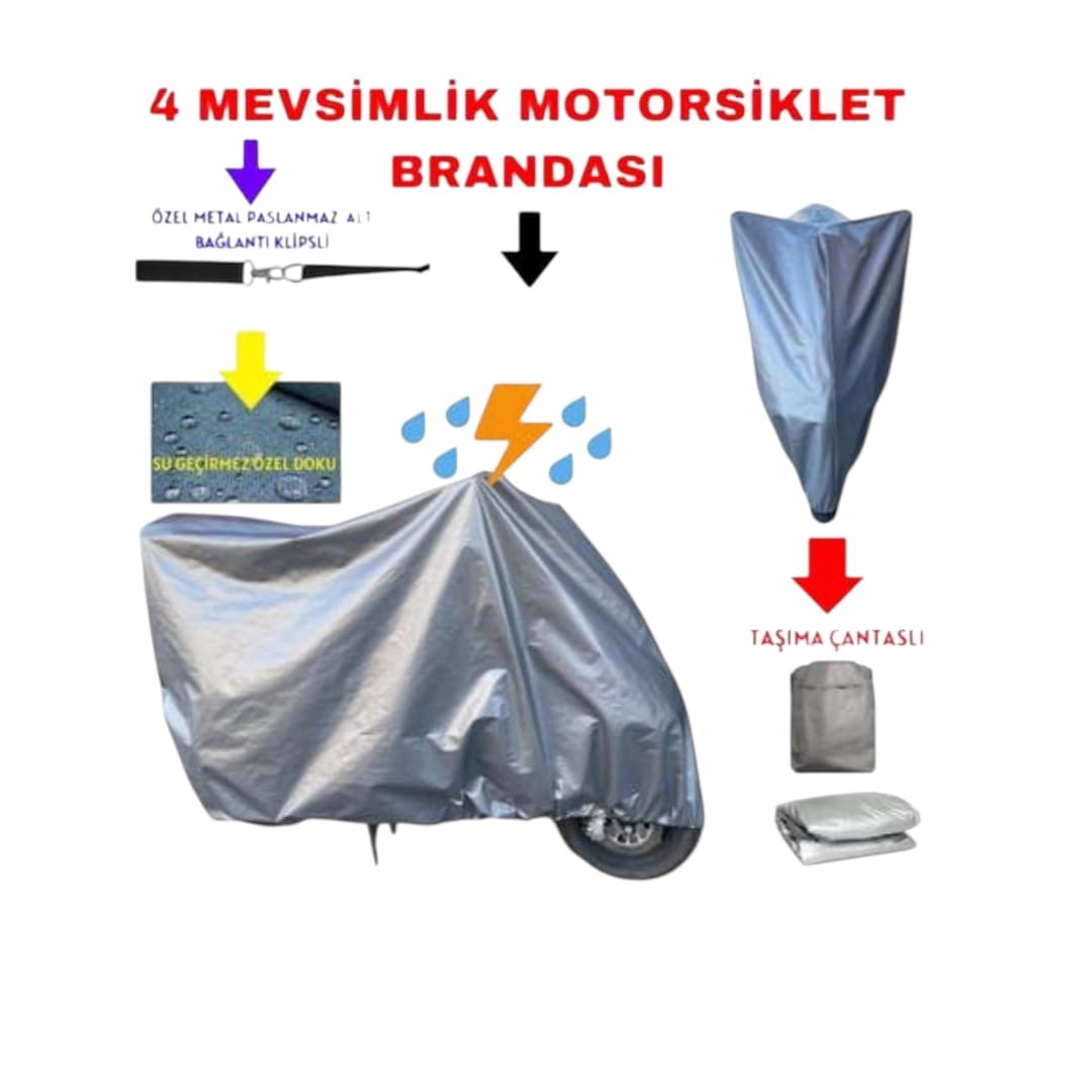 Motor Brandası Çanta Korumalı