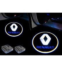 RENAULT Marka Pilli Kapı Altı Sensörlü Logo