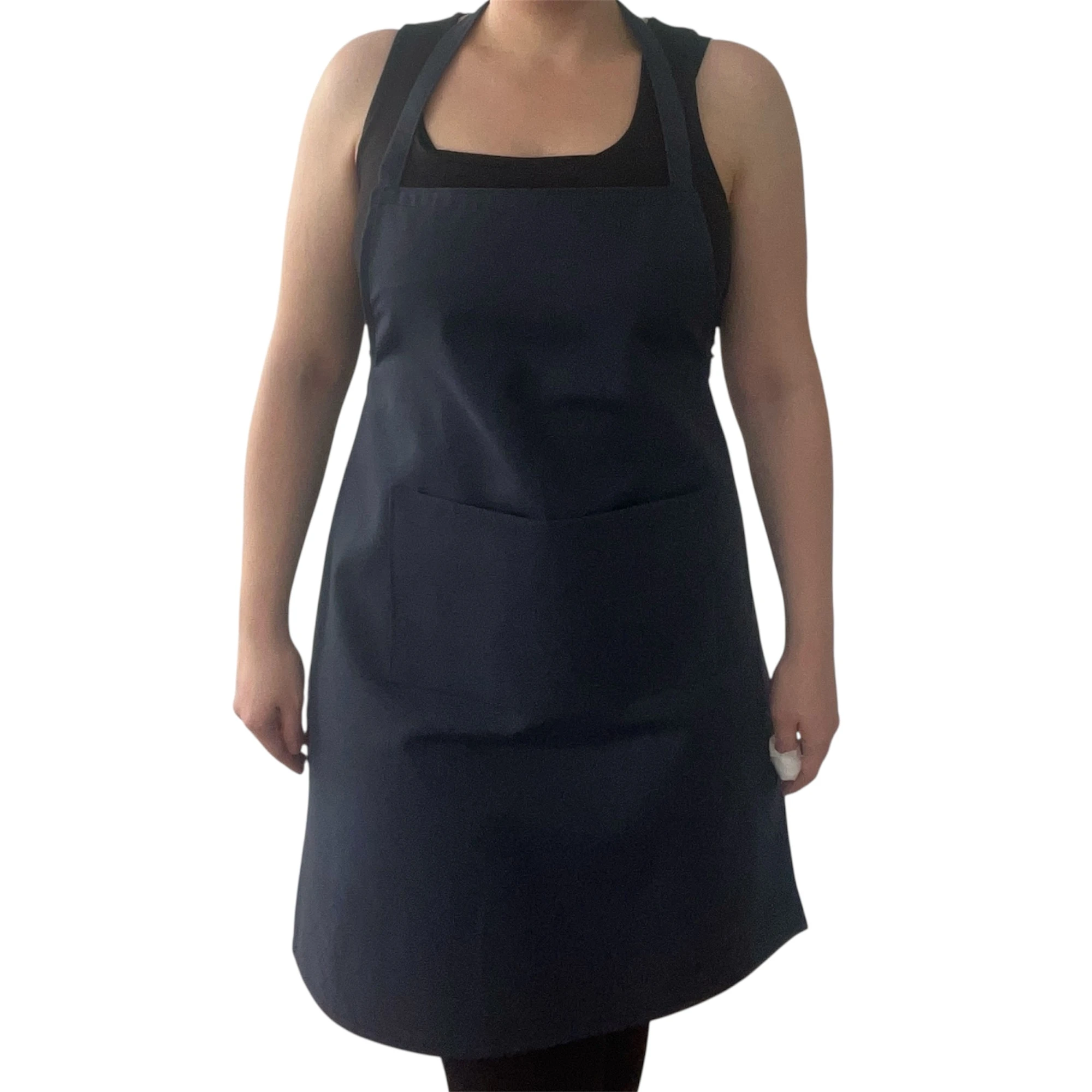 Su İtici Duck Keten Tam Mutfak Önlüğü – Dayanıklı, Leke Tutmaz, Renk Seçenekli - Lacivert