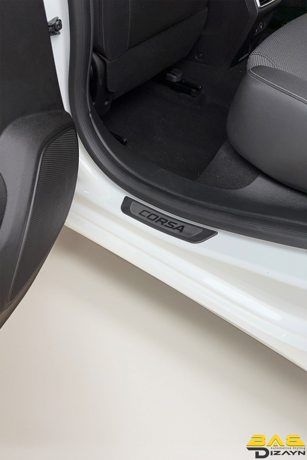 Opel Corsa F HB  Kapı Eşik Koruması 2019 Üzeri 4 Parça