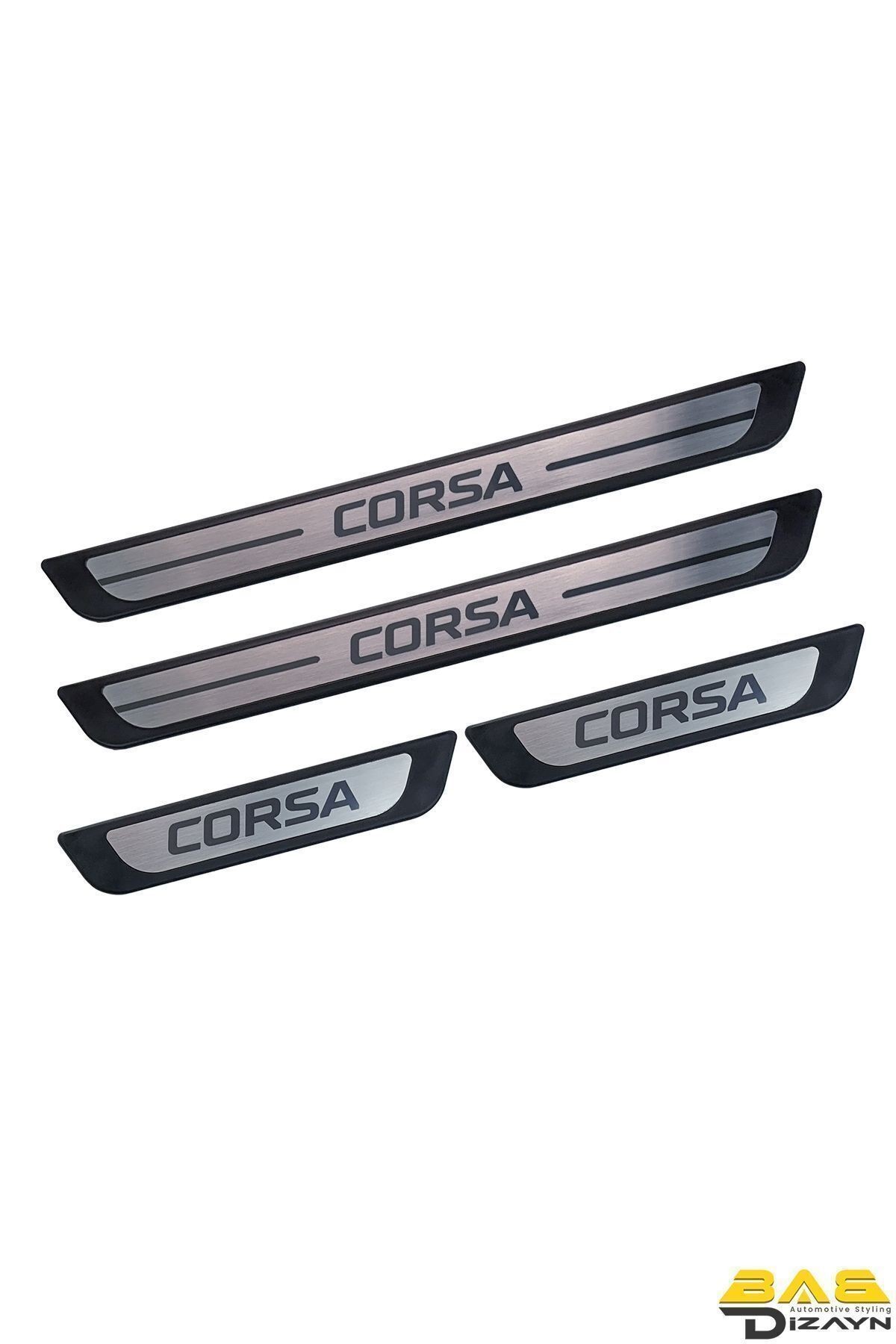 Opel Corsa E Kapı Eşik Koruması 2014-2018 Arası 4 Parça