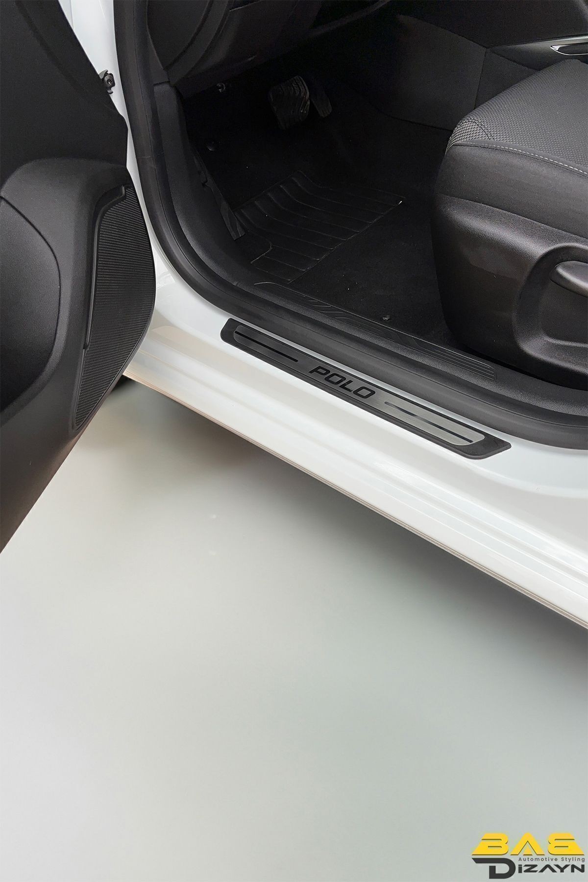 Volkswagen Polo 5 Krom Kapı Eşik Koruması 2009-2014 Arası 4 Parça