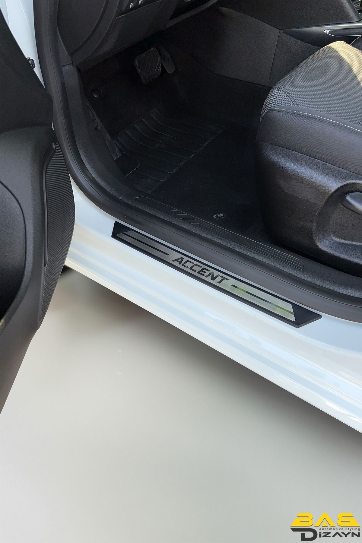 Hyundai Accent Blue Sd Krom Kapı Eşik Koruması 2011 ve Üzeri 4 parça