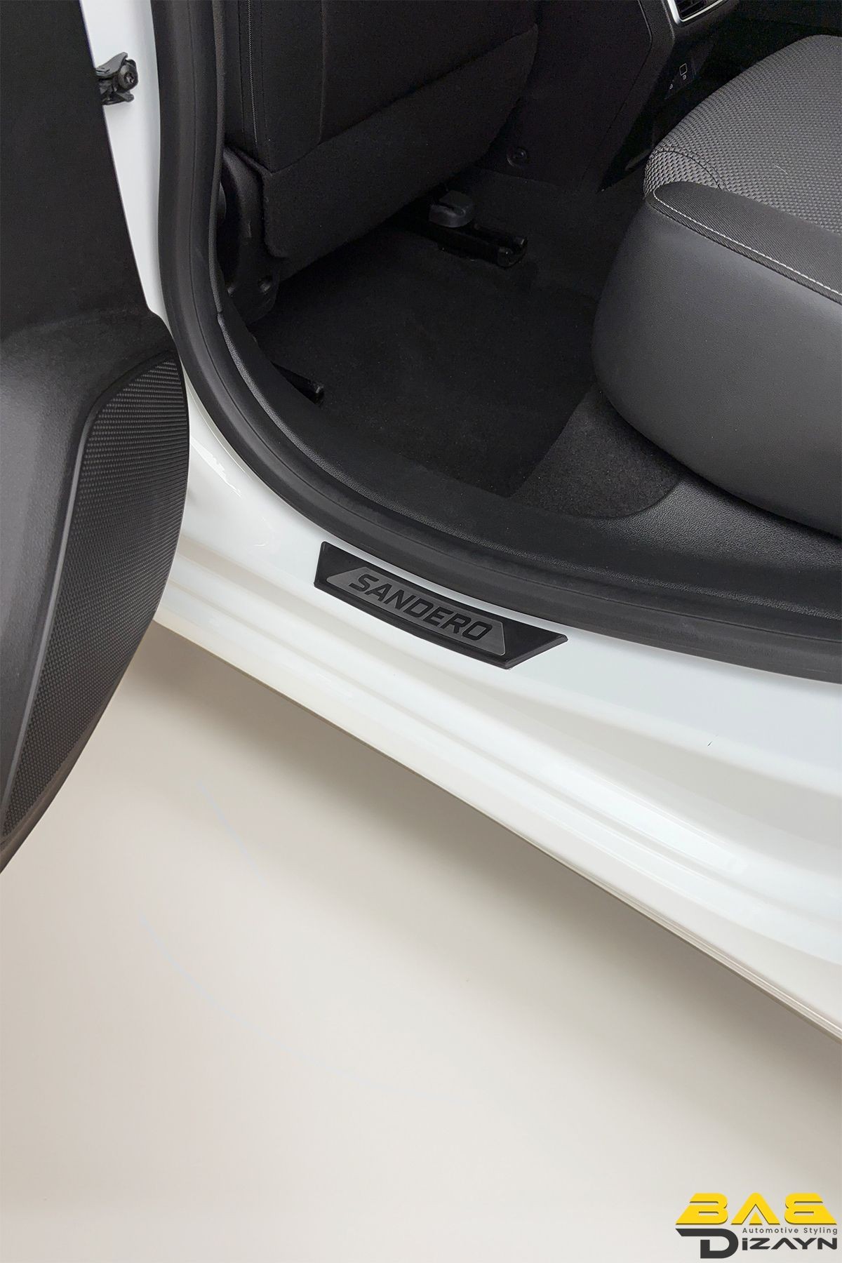 Dacia Sandero Krom Kapı Eşik Koruması 2021 ve Üzeri 4 parça