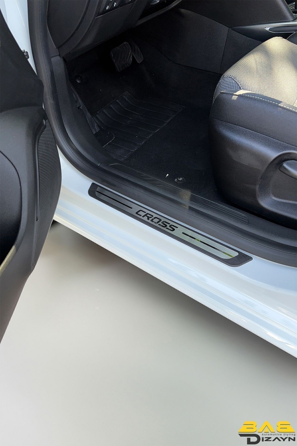 Fiat Egea Cross Krom Kapı Eşik Koruması 2020 Ve Üzeri 4 Parça Uyumlu