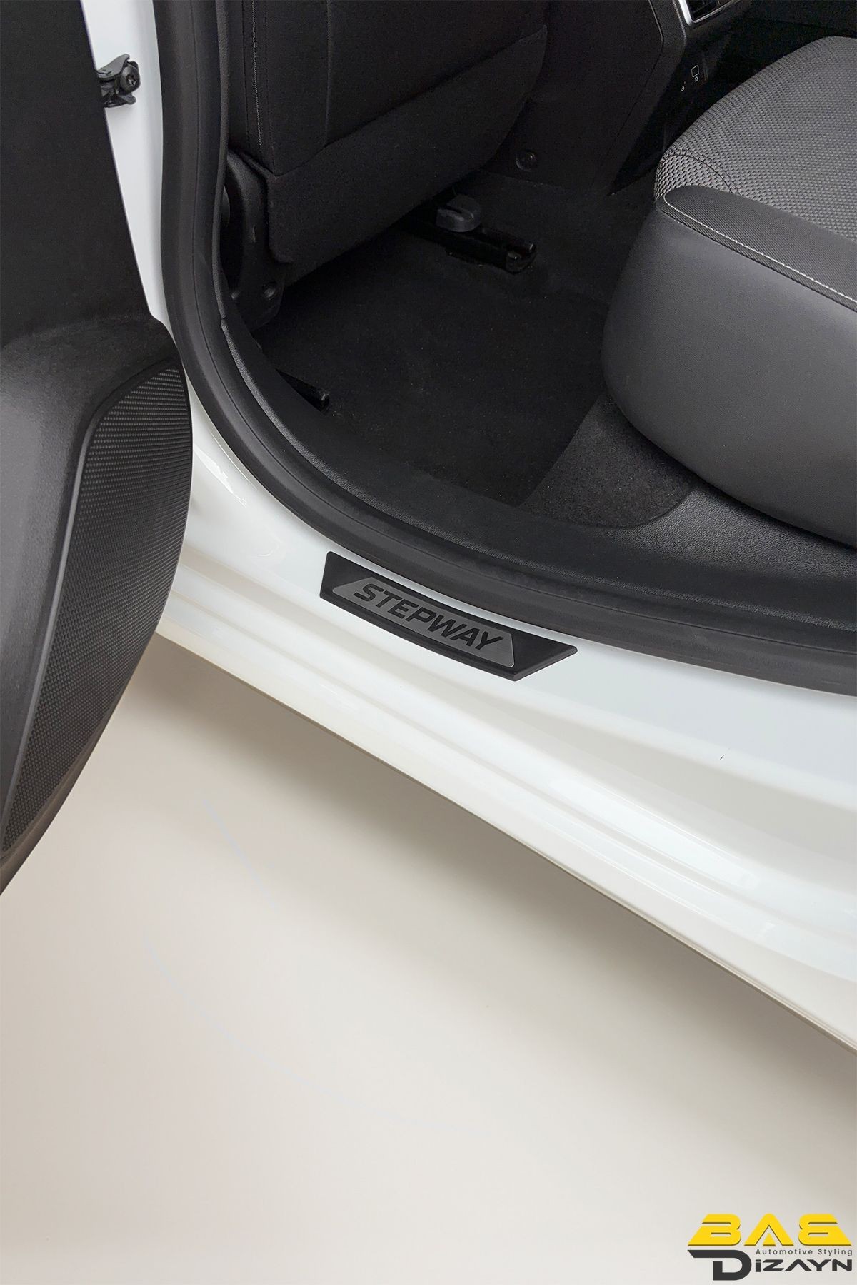 Dacia Sandero Stepway 2 Krom Kapı Eşik Koruması 2012-2020 Arası 4 Parça