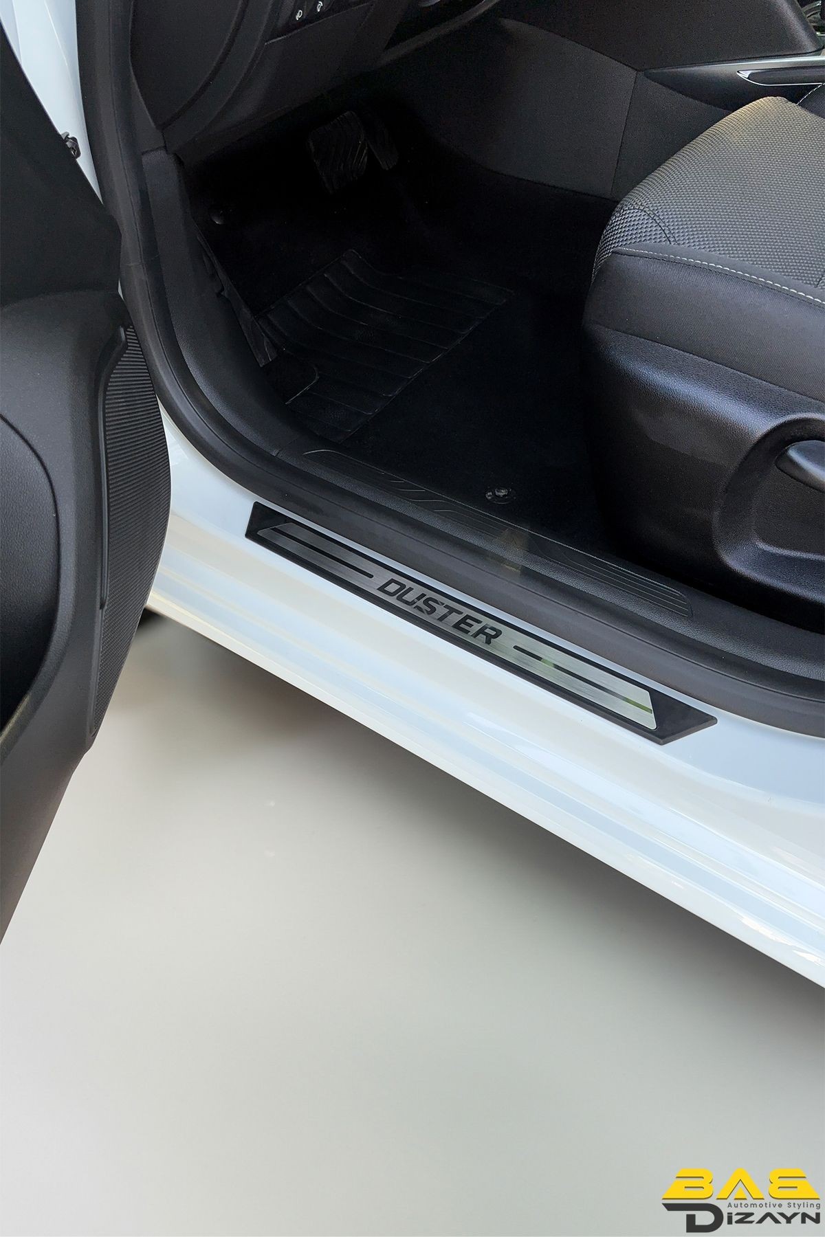 Dacia Duster 2 Suv Krom Kapı Eşik Koruması 2018-2024 Arası 4 Parça