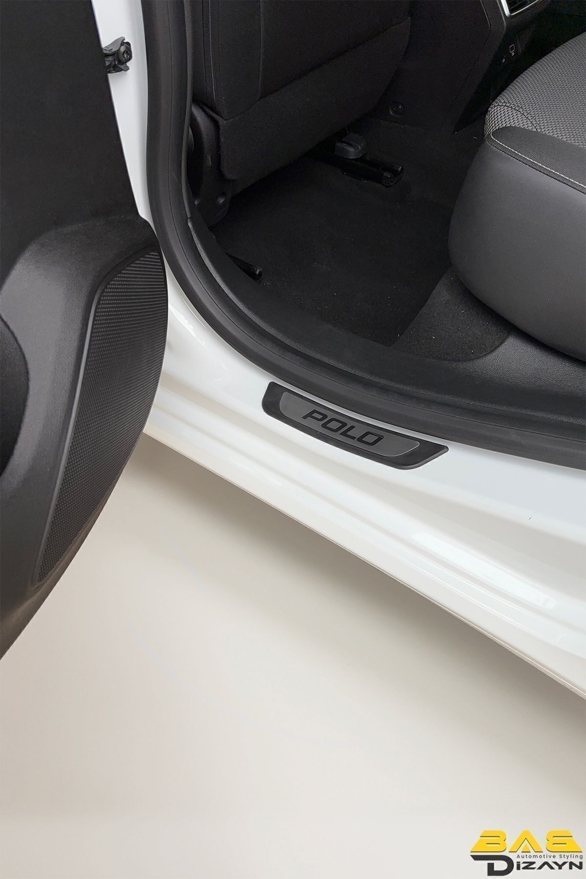 Volkswagen Polo 5 Krom Kapı Eşik Koruması 2009-2014 Arası 4 Parça