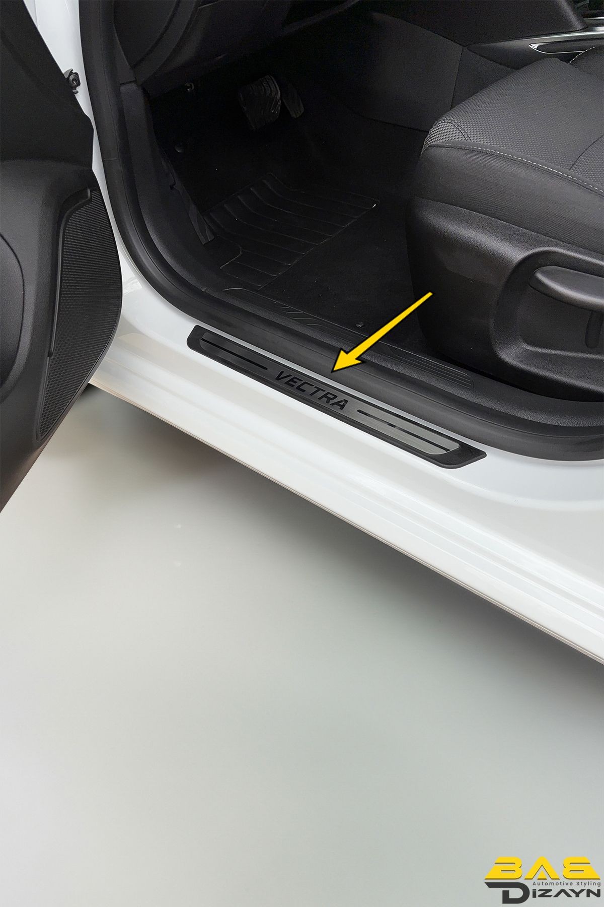 Opel Vectra C Sd Krom Kapı Eşik Koruması 2002-2008 Arası 4 parça