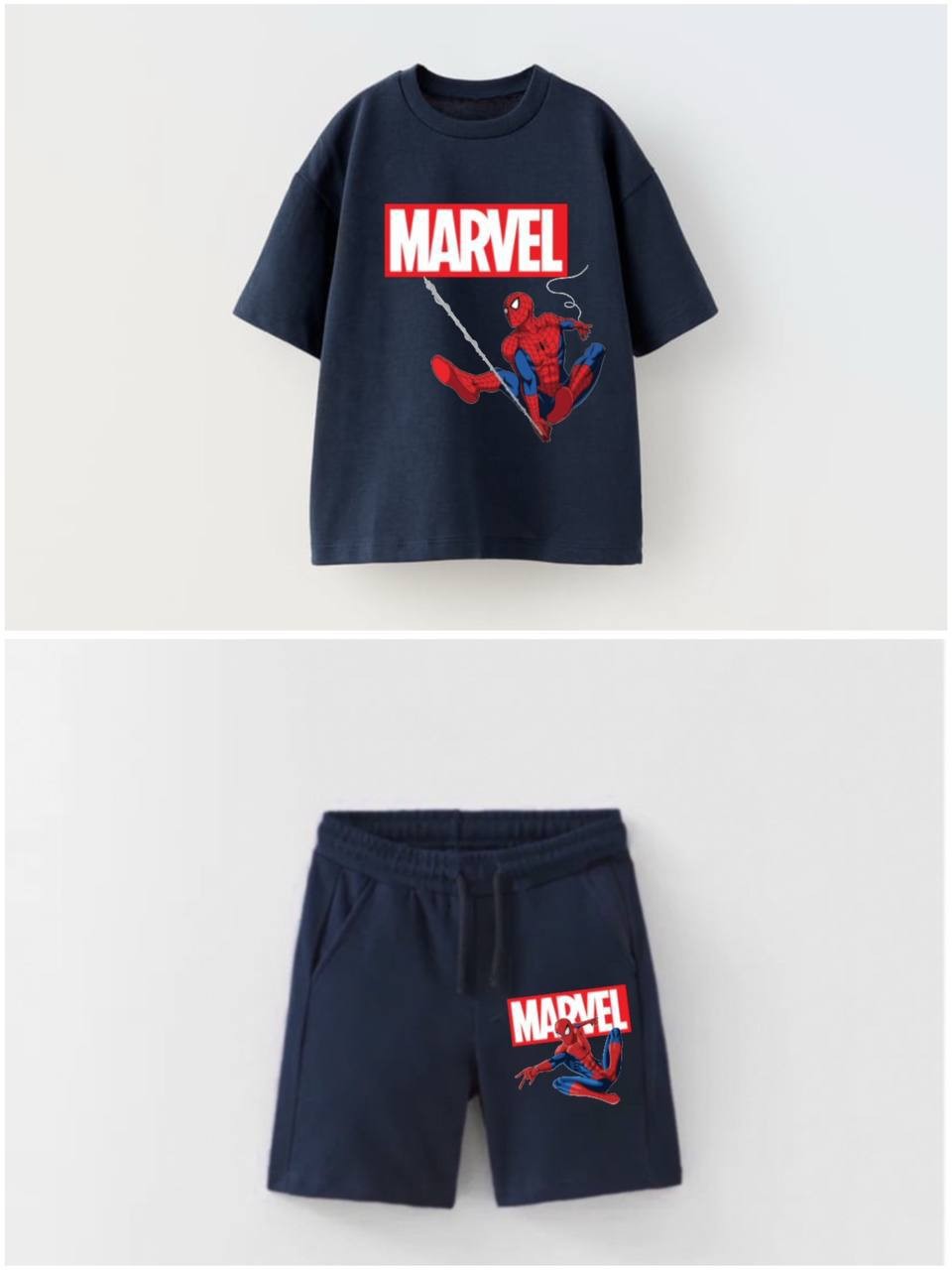 Spiderman Şortlu Takım 