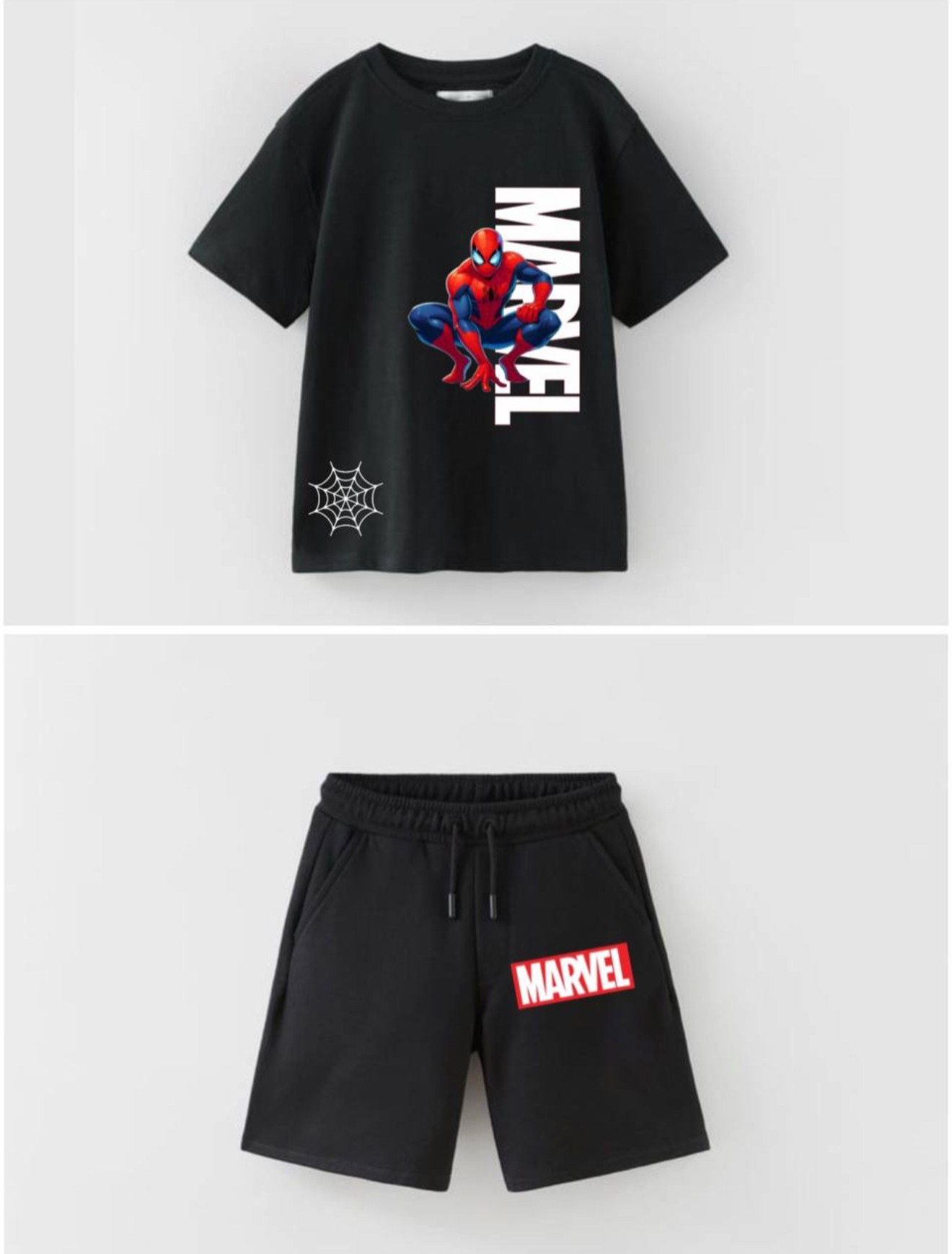 Marvel Şortlu Takım 