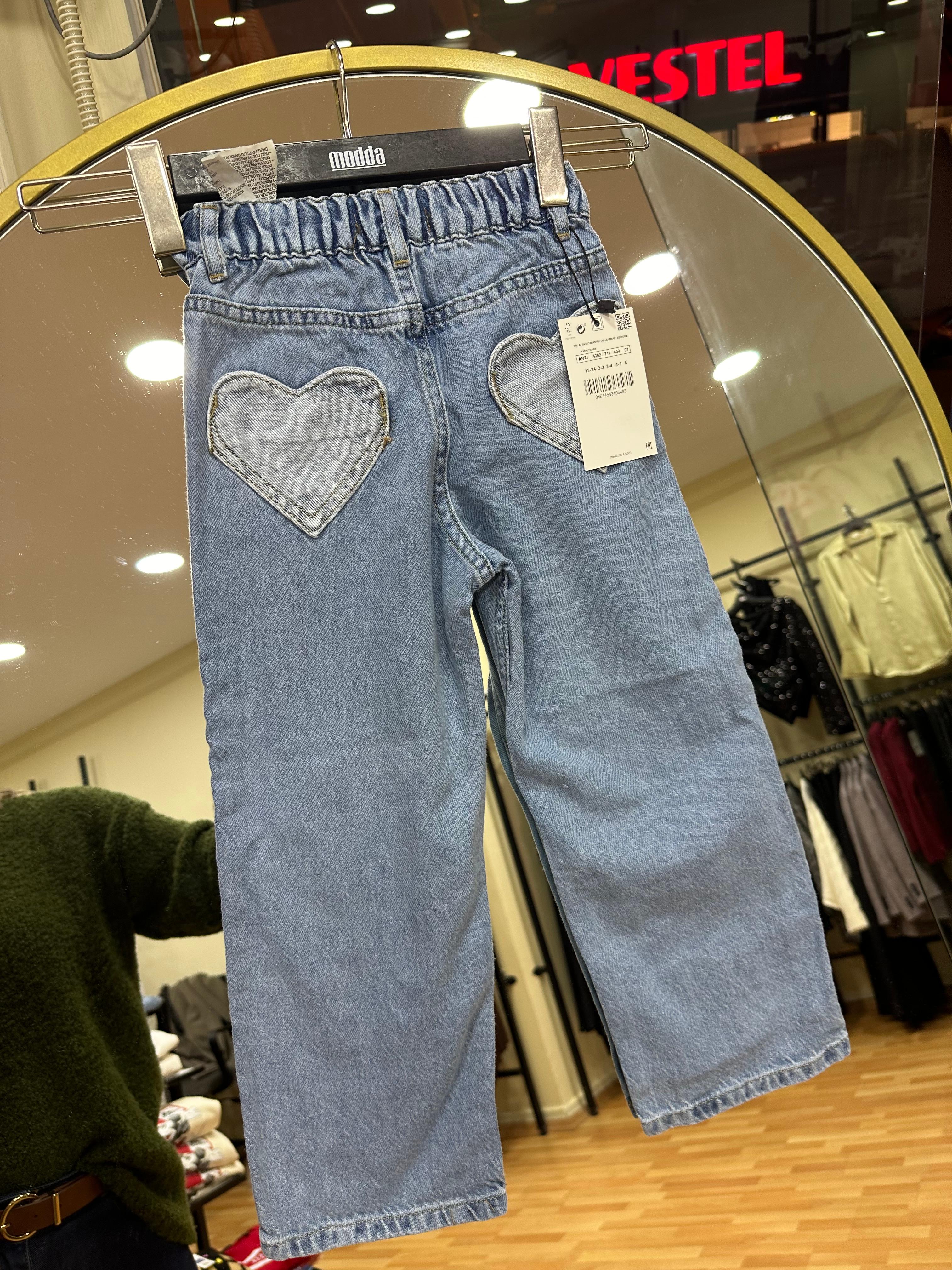 Orijinal Marka  Kalpli Kot Denim 