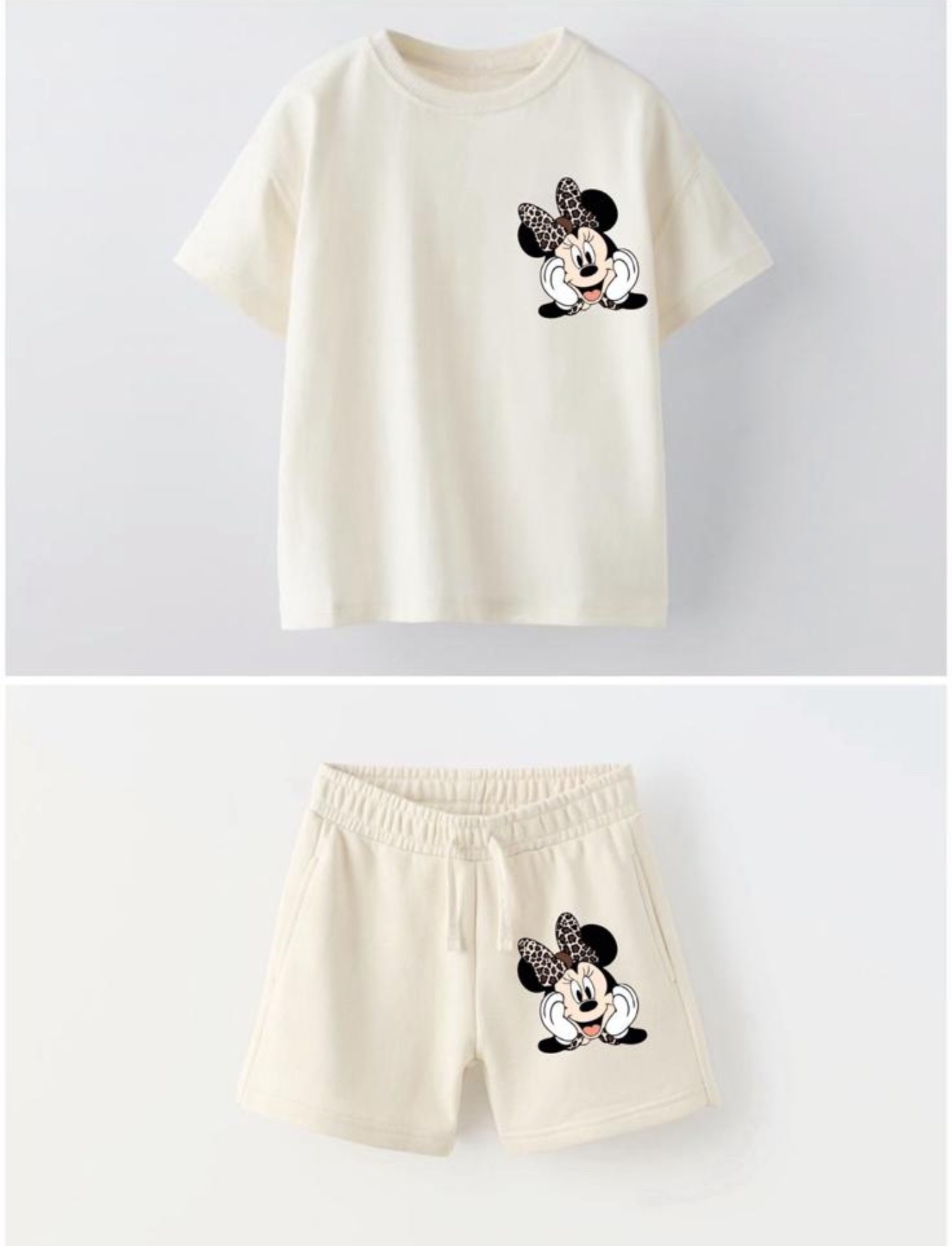 Minnie mouse Şortlu Takım 