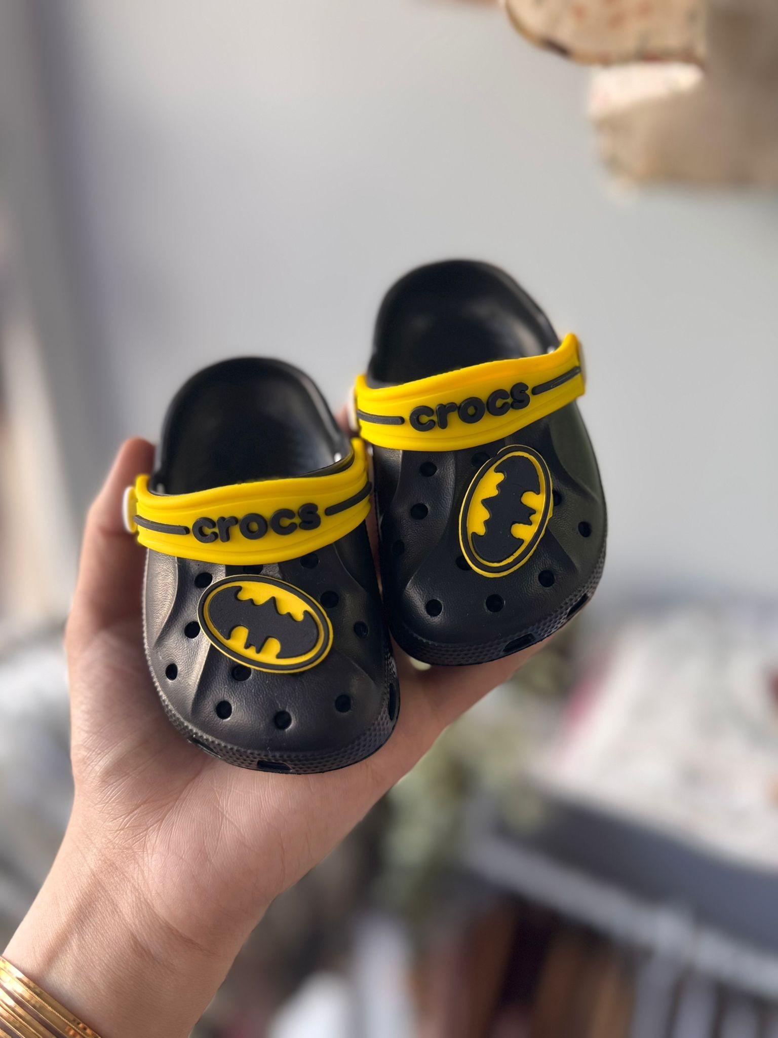 Batman Bebe Crocs