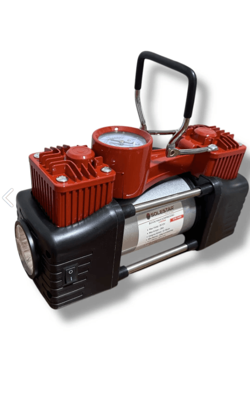 Solestar çift piston 150psi hava kompresörü