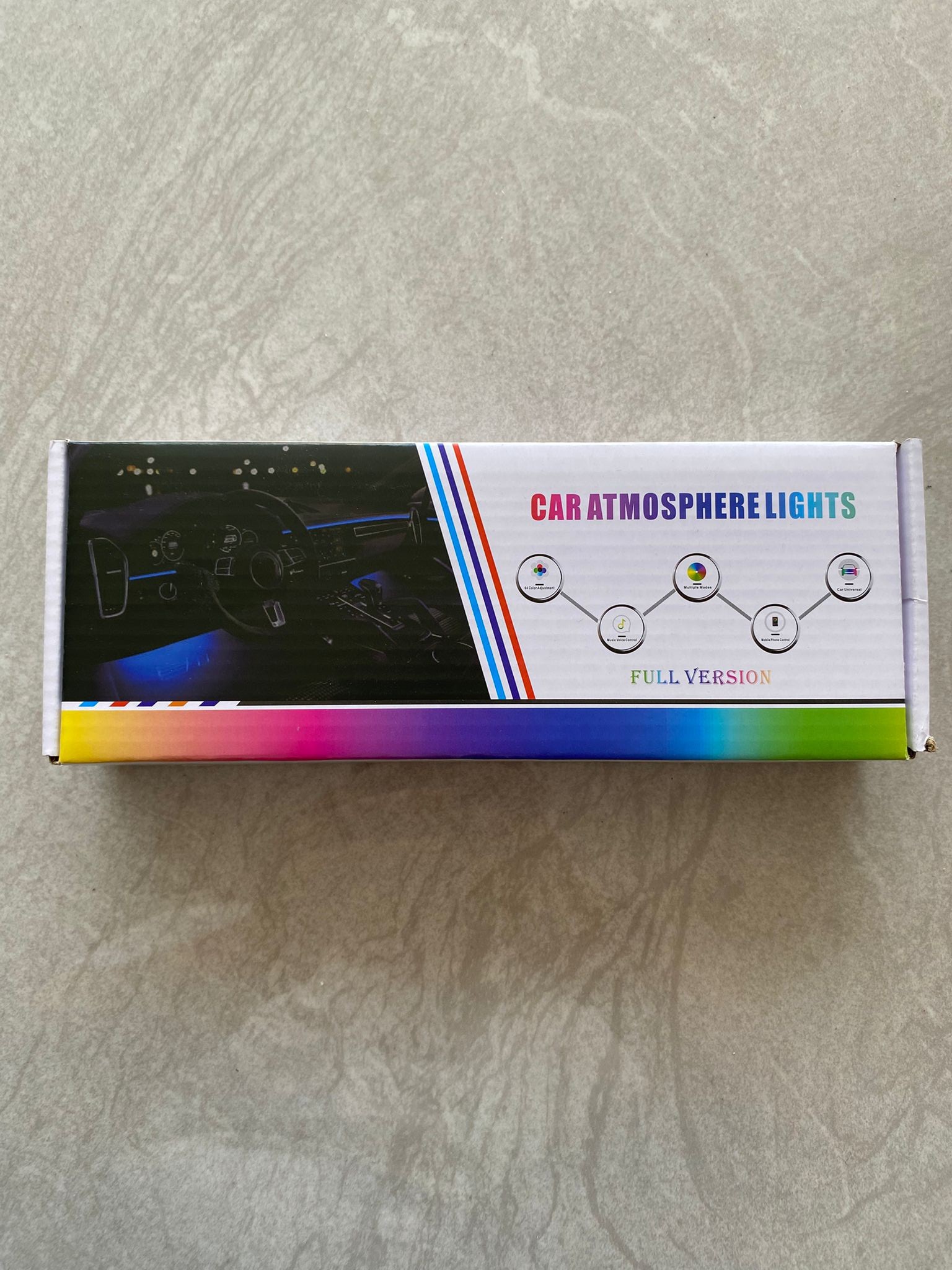 Araç içi ayak ambians led set