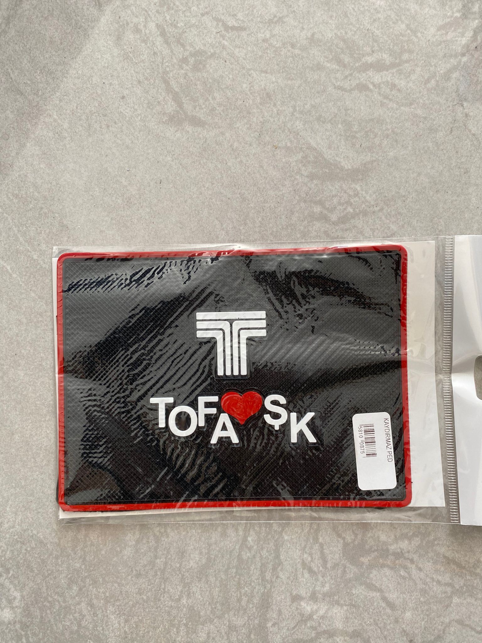 Tofaşk kaydırmaz ped