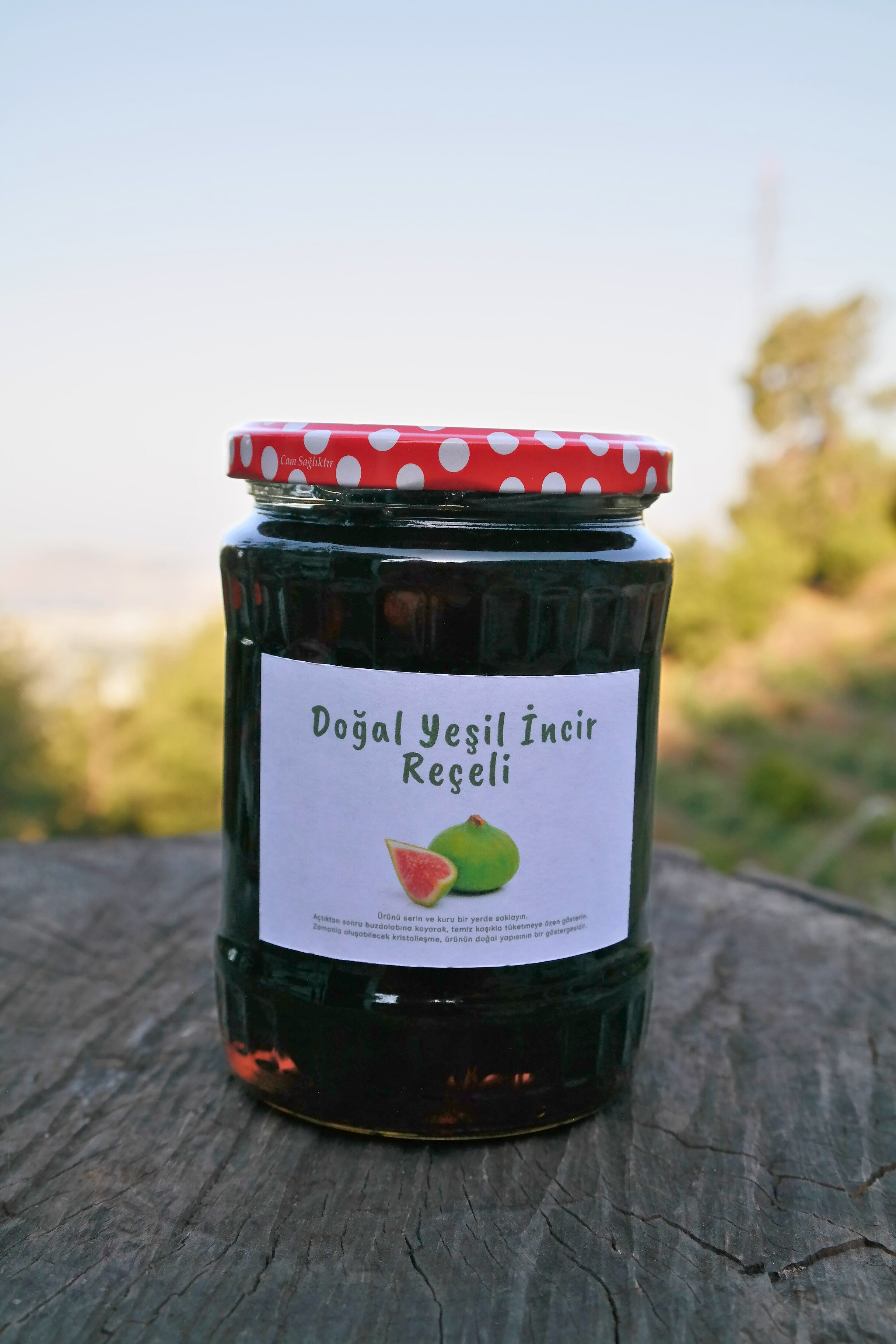 Yeşil İncir Reçeli - 800g