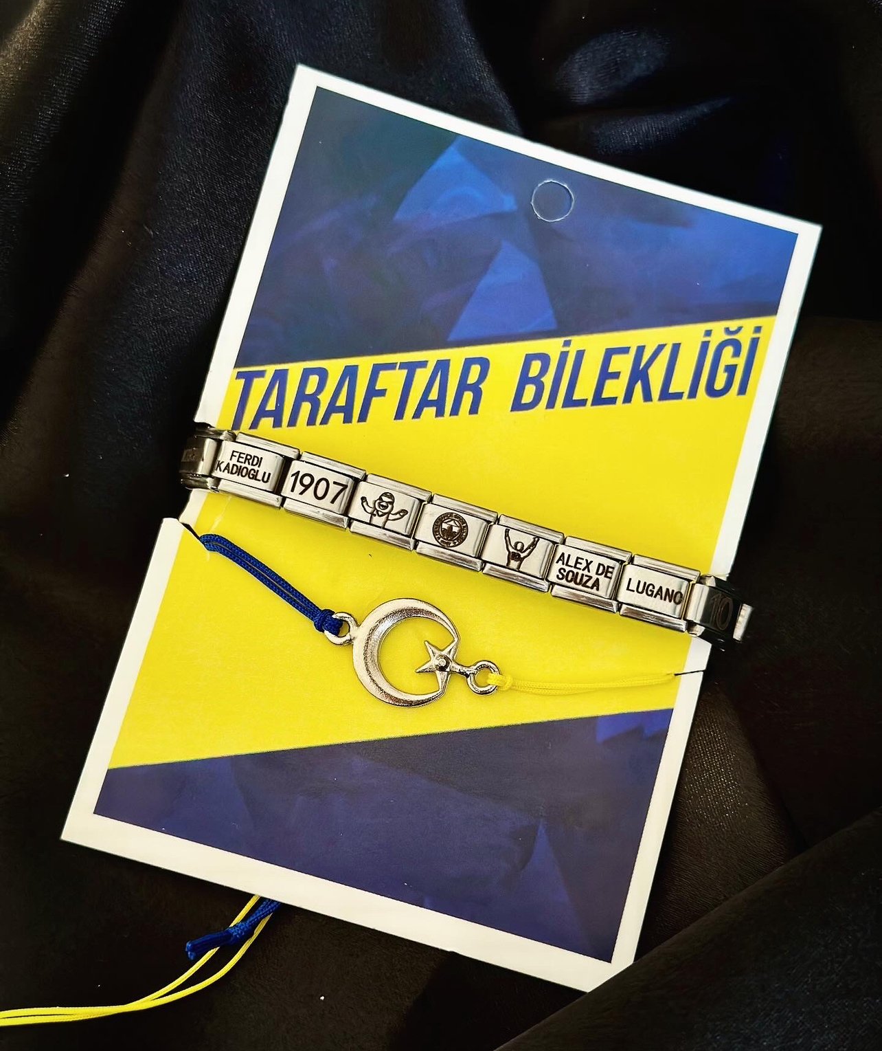 Fenerbahçe Taraftar Bilekliği (Ay Yıldız Taraftar Bilekliği Hediye)